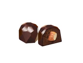 Конфеты шоколадные с Миндалем, 60г NY Gandies