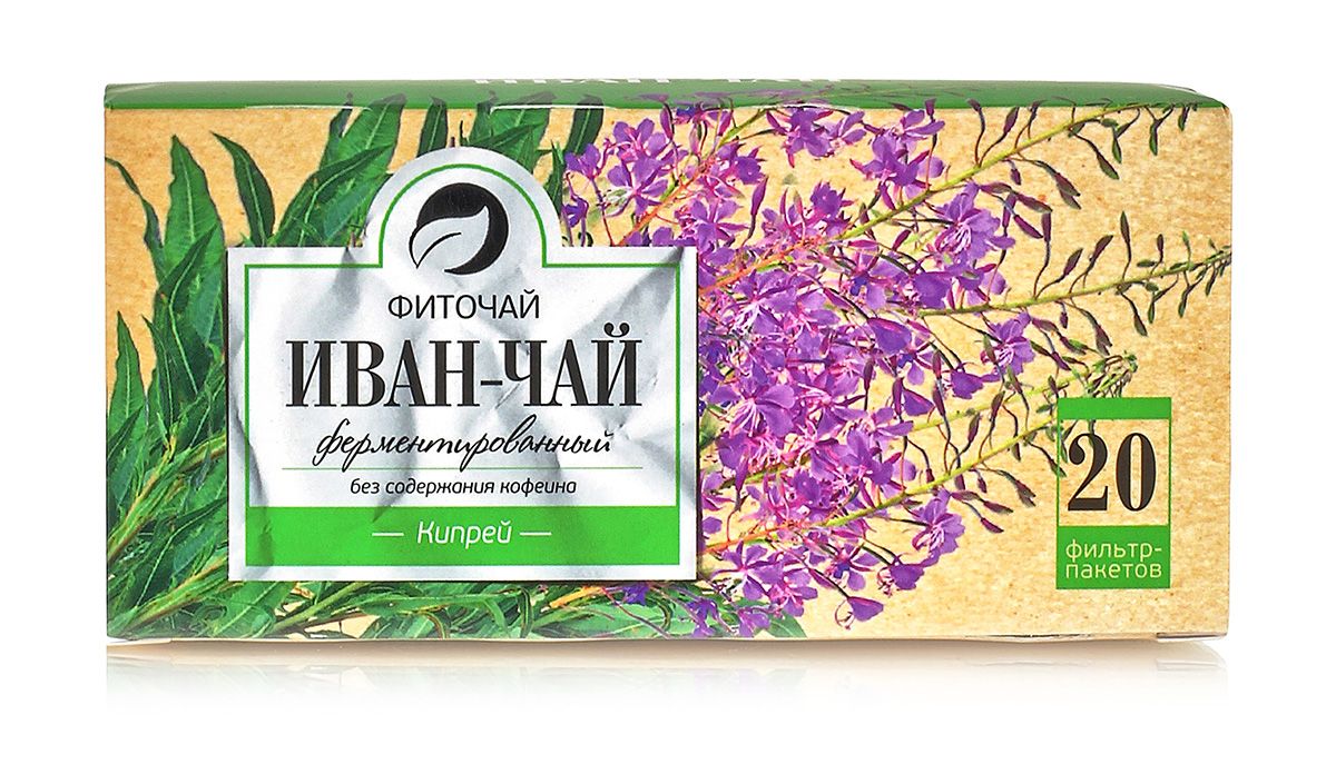 Фиточай "Иван-чай" 20 фильтр-пакетов по 1.2гр.
