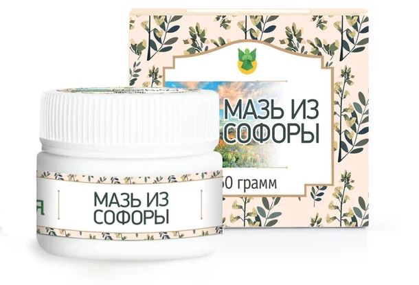 Мазь из софоры (псориаз, дерматиты,язвы) 50г Благодея