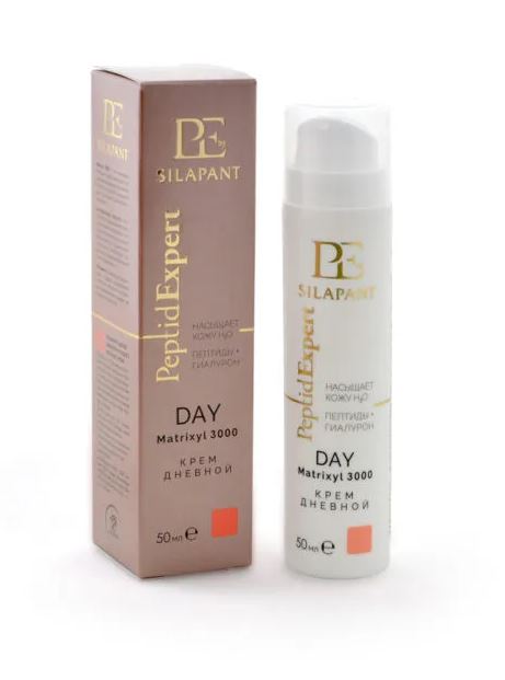 Силапант пептид. Крем для лица дневной с пептидами, 50 мл,