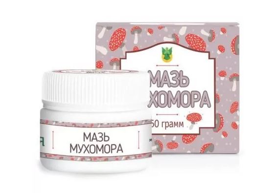 Мазь мухомора  50 г Благодея