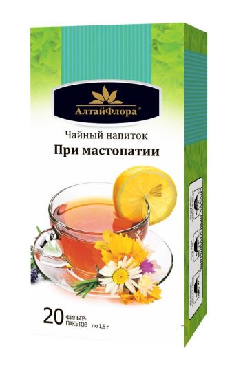 Чайный напиток "При мастопатии" 20 ф/п * 1,5 гр.