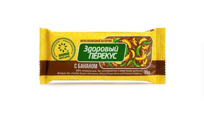Здоровый Перекус с Бананом 55г