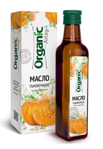 Масло тыквенное 250мл. Original Altay Специалист