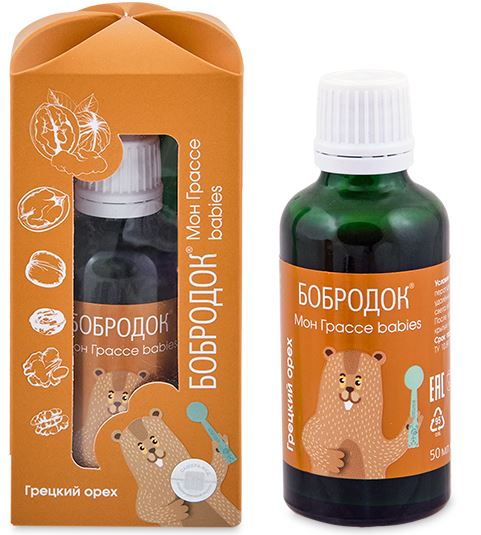 Бобродок Мон Грассе babies Грецкий орех