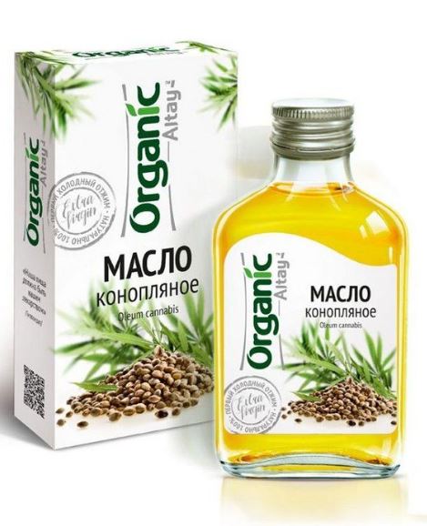 Масло конопляное 100мл. Original Altay Специалист