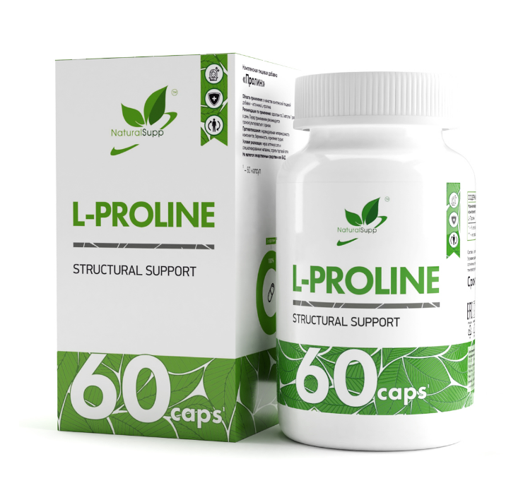 L-Пролин 60 капс. NaturalSupp