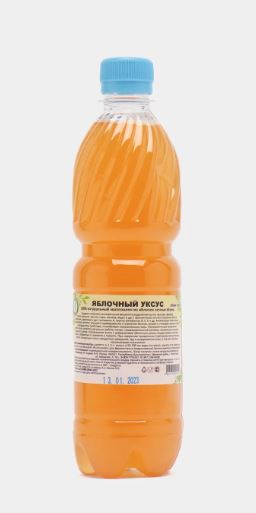 Уксус Яблочный натуральный 500мл Гордеев