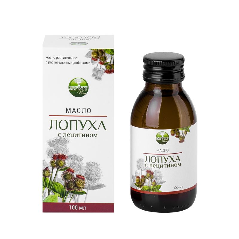 Масло Лопуха с лецитином 100мл.