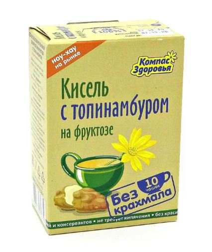 Кисель с фруктозой овсяно-льняной "С Топинамбуром" 150г