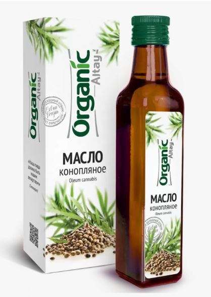 Масло конопляное 250мл. Original Altay Специалист