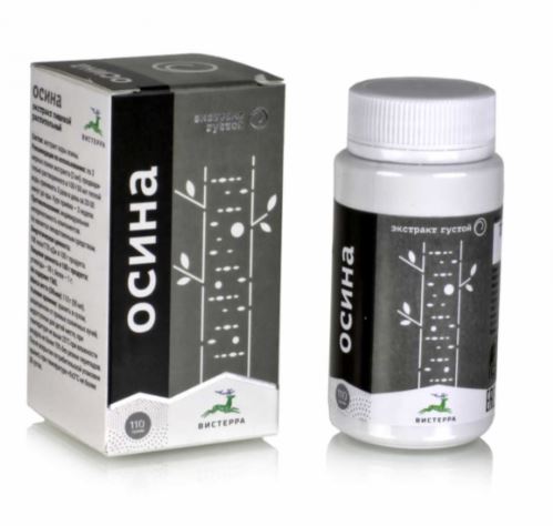 Экстракт густой "Осина" 110гр. Вистерра