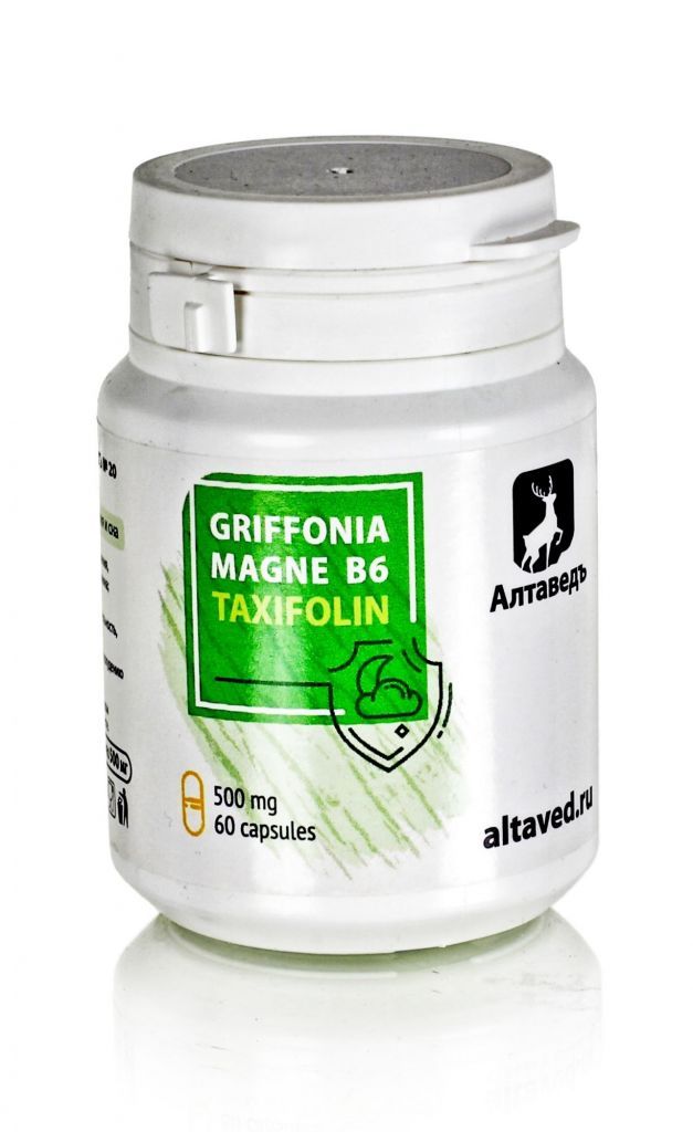 Гриффония и Магний 60 капс по 500 мг Алтаведъ